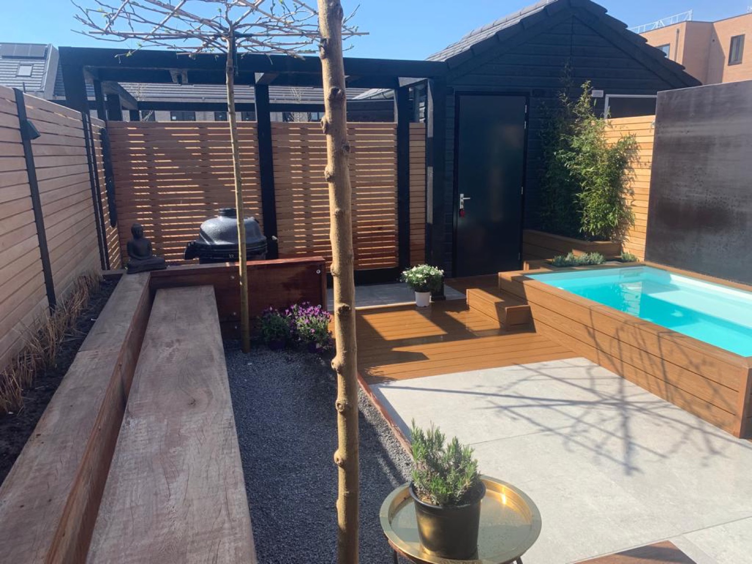Tuinrenovatie in Muiden, tuinproject in Muiden